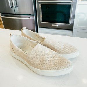 Ecco Slip-On Sneakers in Light Beige